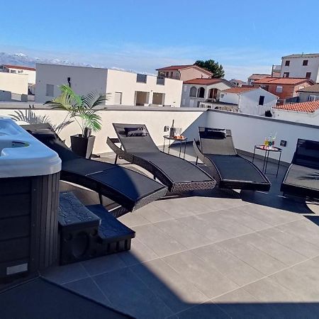 Luxurioeses Penthouse Welle Mit Whirlpool, Grill Und Meerblick Vir Exterior foto