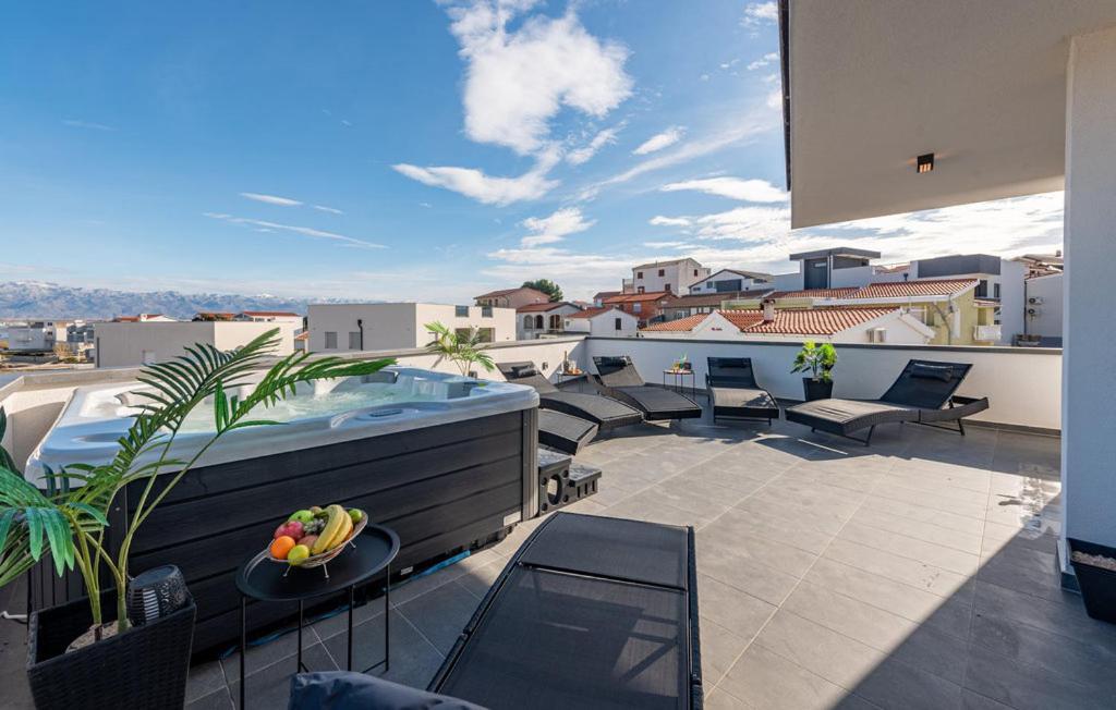 Luxurioeses Penthouse Welle Mit Whirlpool, Grill Und Meerblick Vir Exterior foto